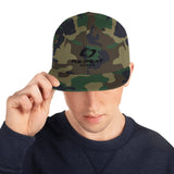 Camo Snapback Hat "Re-Peat Sports Logo"